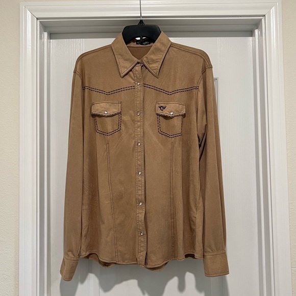 Cowgirl Hardware Tops - Women’s Cowgirl Country Style Blouse